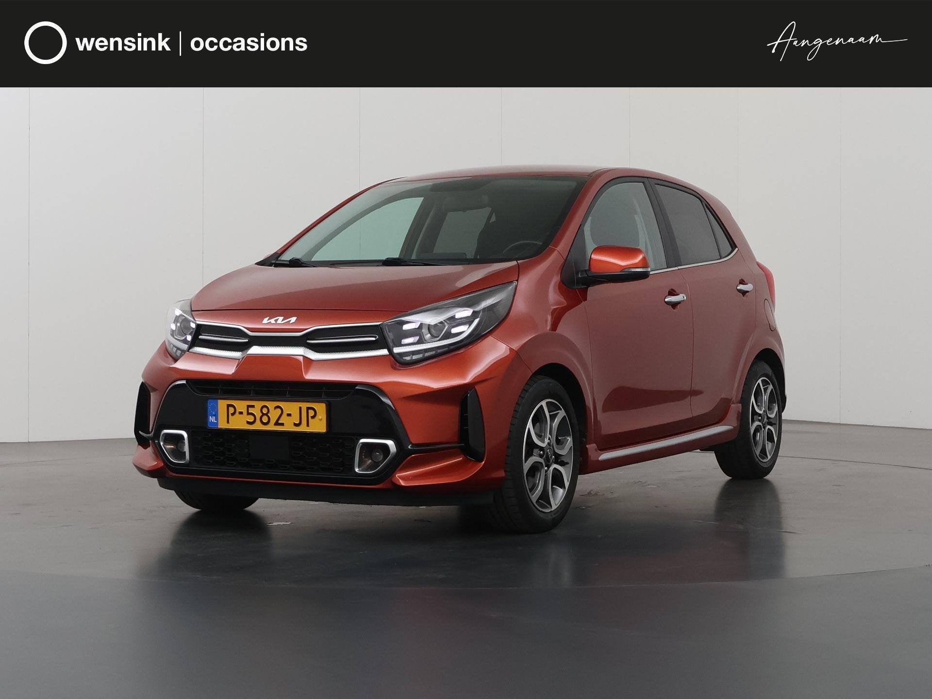 Kia Picanto 1.0 DPi GT-Line | Keyless | Navigatie | Parkeerc, Auto's, Gebruikt, Overige kleuren, 4 stoelen, Origineel Nederlands