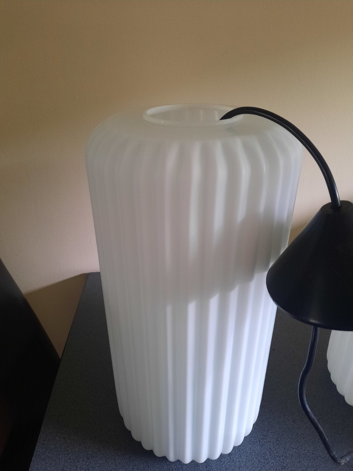 plissé hanglampen, Ophalen