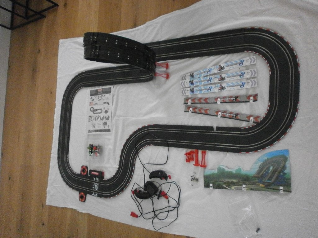 Carrera racebaan/Carrera GO !! racebaan/Mario Kart racebaan, Carrera, Ophalen of Verzenden, Met looping, Elektrisch