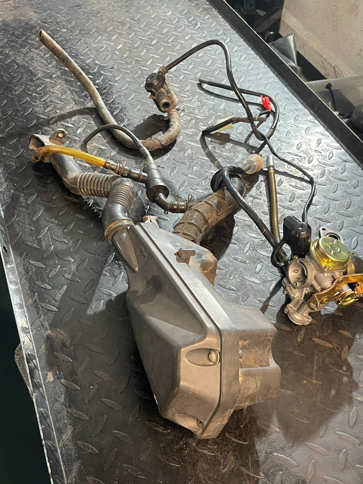 Complete Inlaat SYM Fiddle II (Oud Type Motorblok), Ophalen of Verzenden, Gebruikt, Overige typen