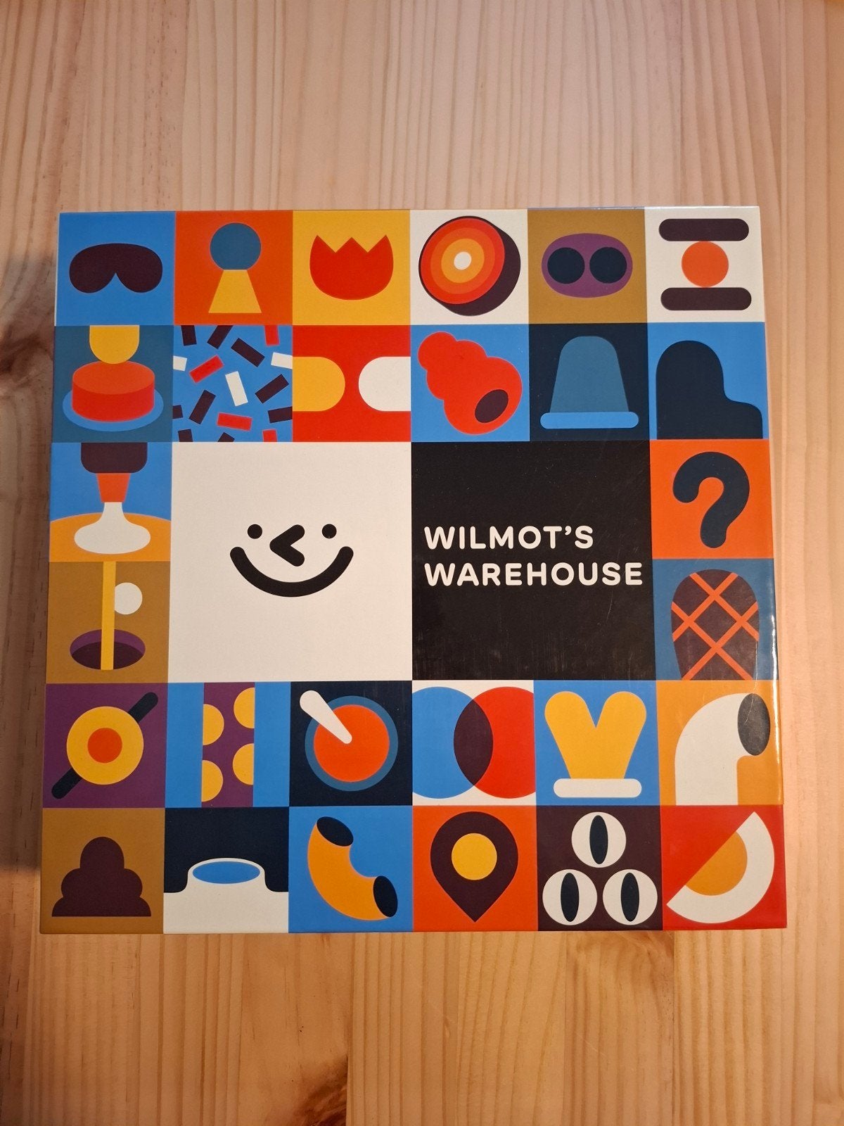 Wilmot's Warehouse - Duitse versie, Drie of vier spelers, Ophalen of Verzenden, Zo goed als nieuw, Finji