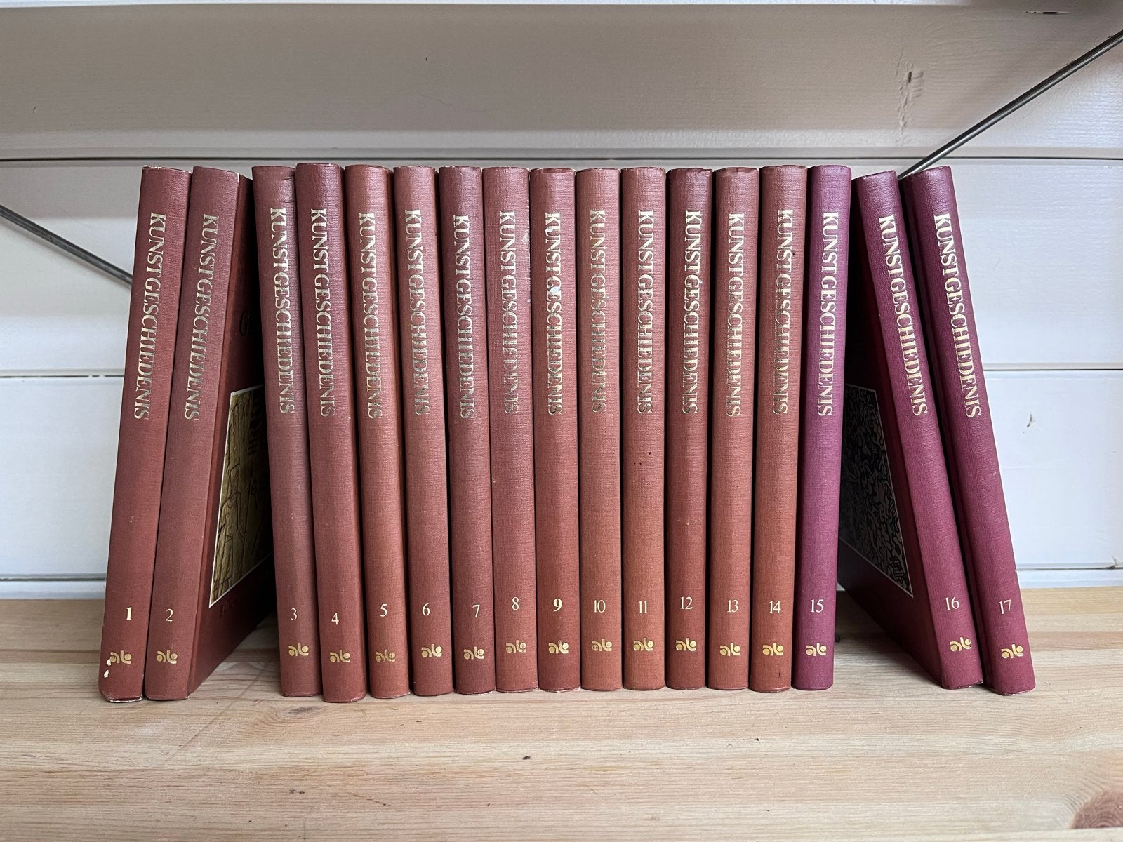 Grote Geïllustreerde Kunstgeschiedenis - Complete Set (17 de, Ophalen of Verzenden, Zo goed als nieuw, Overige onderwerpen
