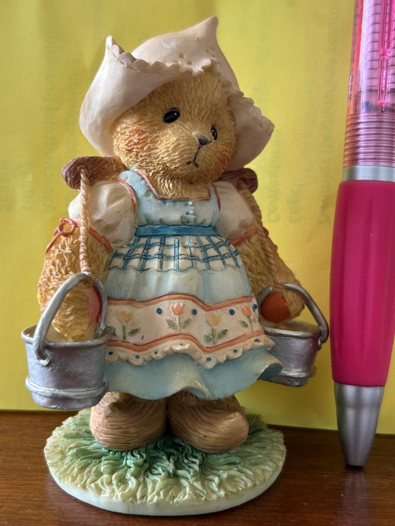 Cherished Teddies 1996 Katrien ", Verzamelen, Beren en Cherished Teddies, Ophalen, Zo goed als nieuw, Beeldje, Cherished Teddies