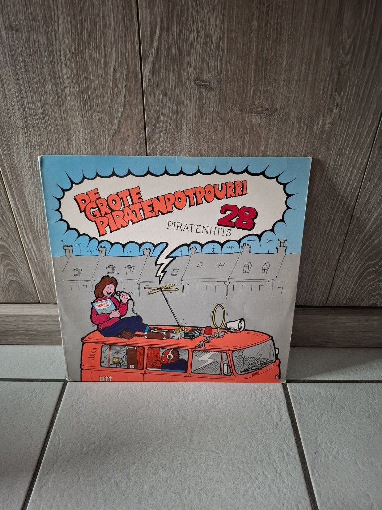 De grote Piraten Potpourri, Cd's en Dvd's, Vinyl | Nederlandstalig, Ophalen of Verzenden, Zo goed als nieuw, 12 inch, Levenslied of Smartlap