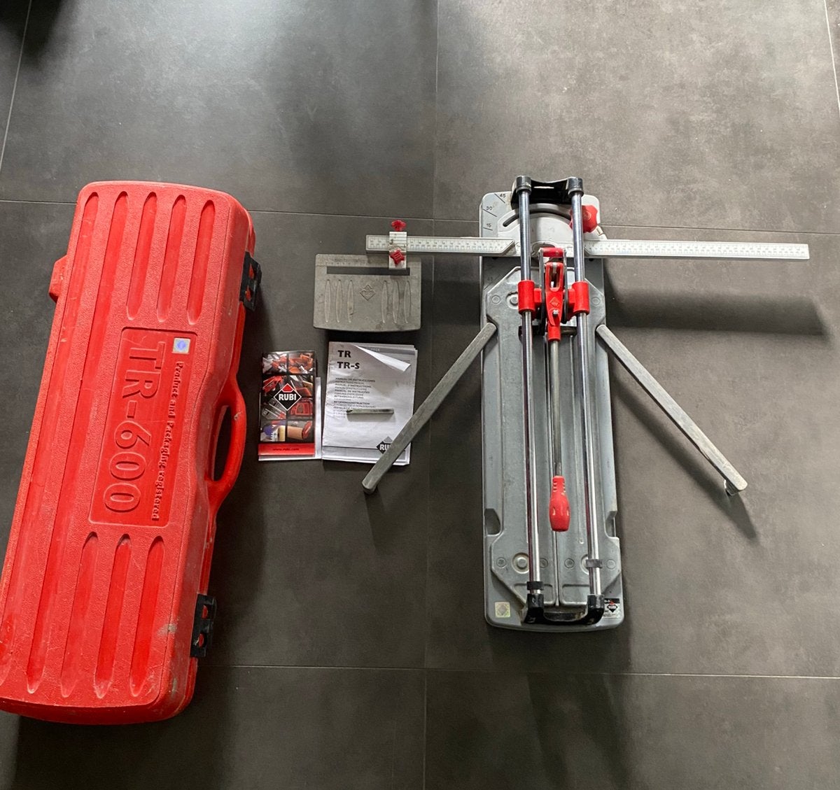 Rubi TR-600-S tegelsnijder, Ophalen of Verzenden, Zo goed als nieuw