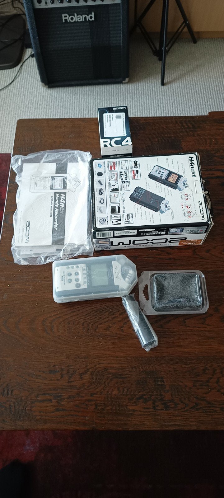 Zoom H4n  Handy Recorder - Zo goed als nieuw,grijs metall, Ophalen of Verzenden, Zo goed als nieuw