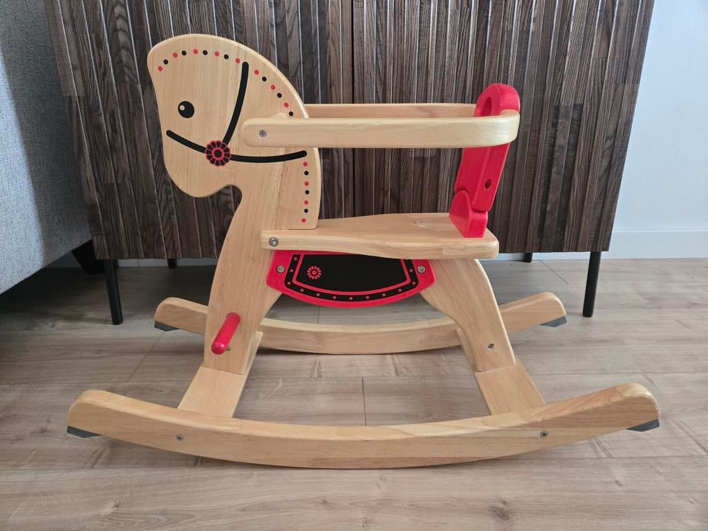 Wooden Rocking Horse / Houten hobbelpaard, Ophalen, Gebruikt