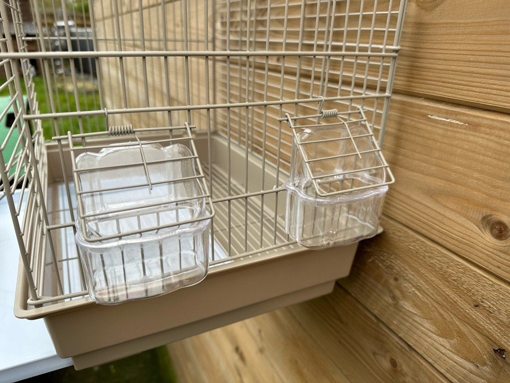 Vogelkooi 'Damiaan', Dieren en Toebehoren, Ophalen, Nieuw, Metaal, Vogelkooi