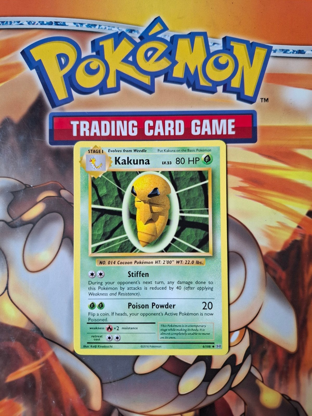 Kakuna 6/108 XY Evolutions pokemon kaart nm, Hobby en Vrije tijd, Verzamelkaartspellen | Pokémon, Ophalen of Verzenden, Zo goed als nieuw