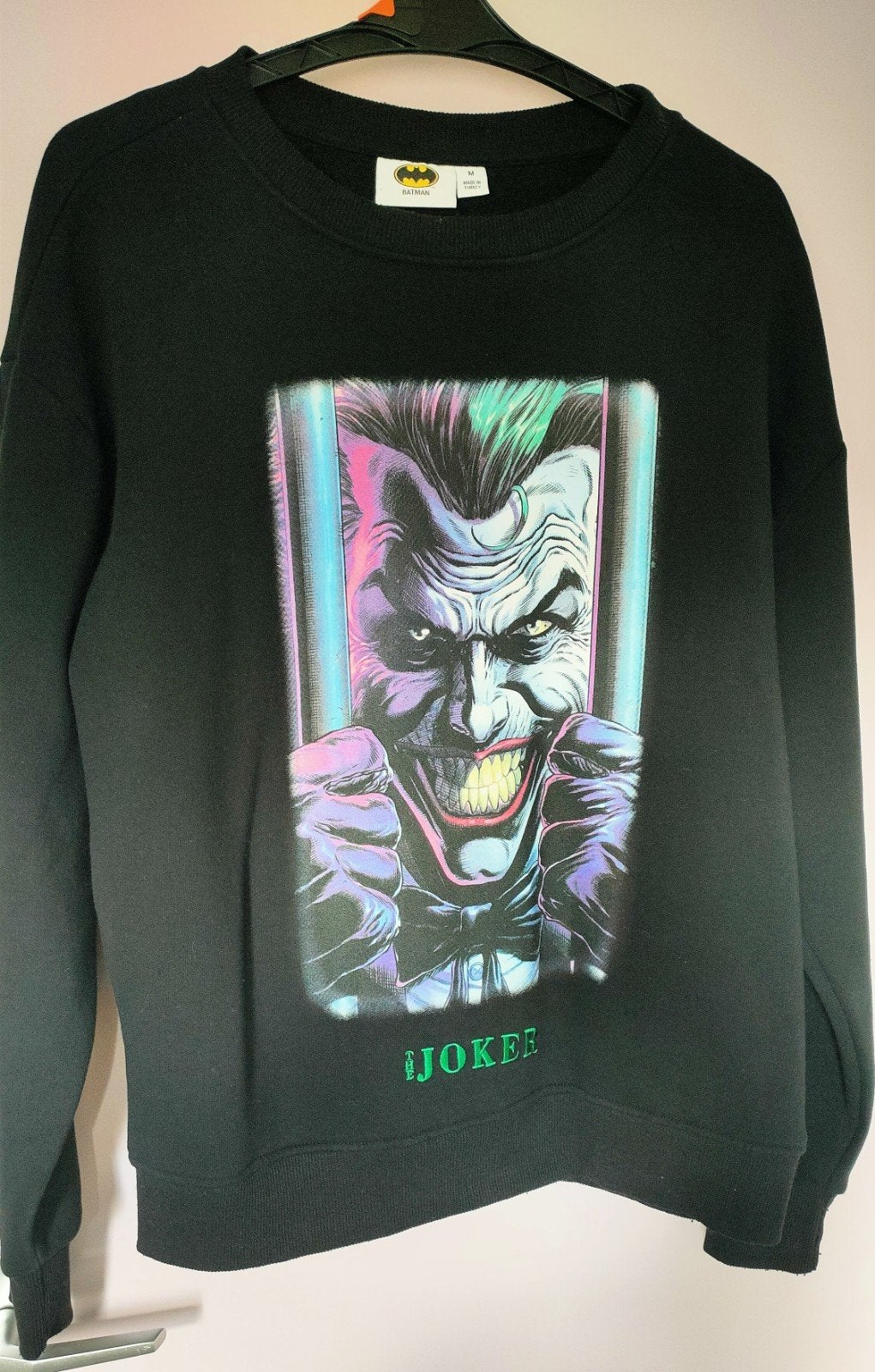 Batman Joker sweater - Maat M, Maat 48/50 (M), Zwart, Ophalen of Verzenden, Batman