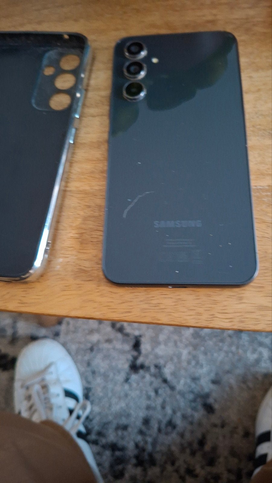 Samsung Galaxy A54 5G 128GB met hoesje en snoer, Telecommunicatie, Mobiele telefoons | Samsung, Zwart, Ophalen of Verzenden, Zo goed als nieuw