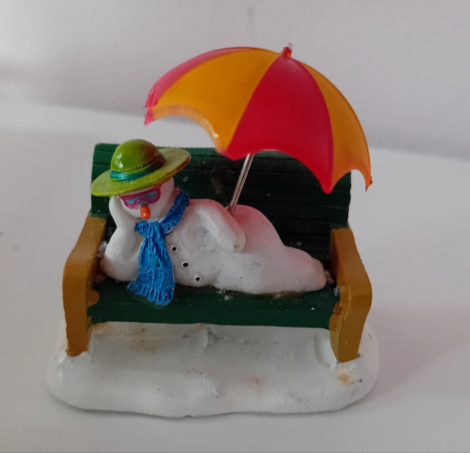 Snowman R&R, retired, Lemax figuur Kerstdorp, Ophalen of Verzenden