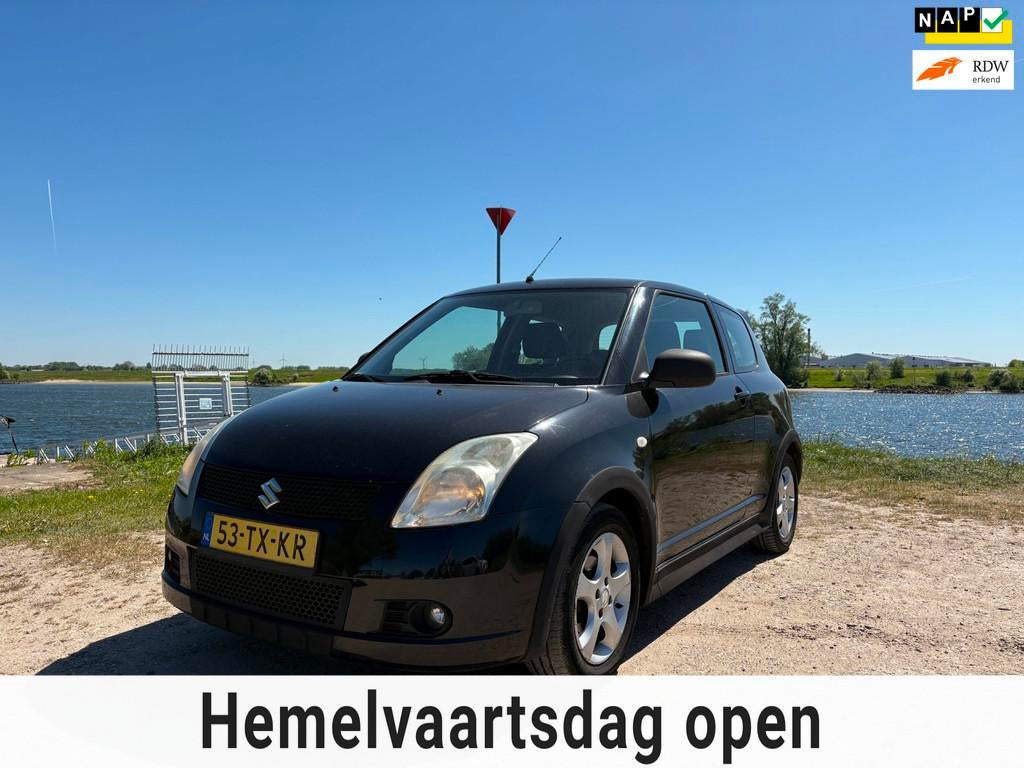 Suzuki Swift 1.3 Exclusive 1E EIGENAAR/NAP/LMV/AIRCO, Stof, Gebruikt, 400 kg, Origineel Nederlands