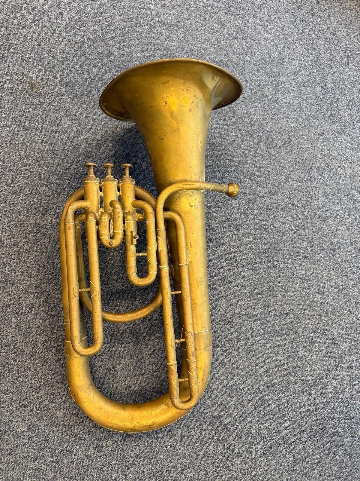 Vintage Bariton/Euphonium - Messing Instrument, Ophalen, Gebruikt, Overige typen