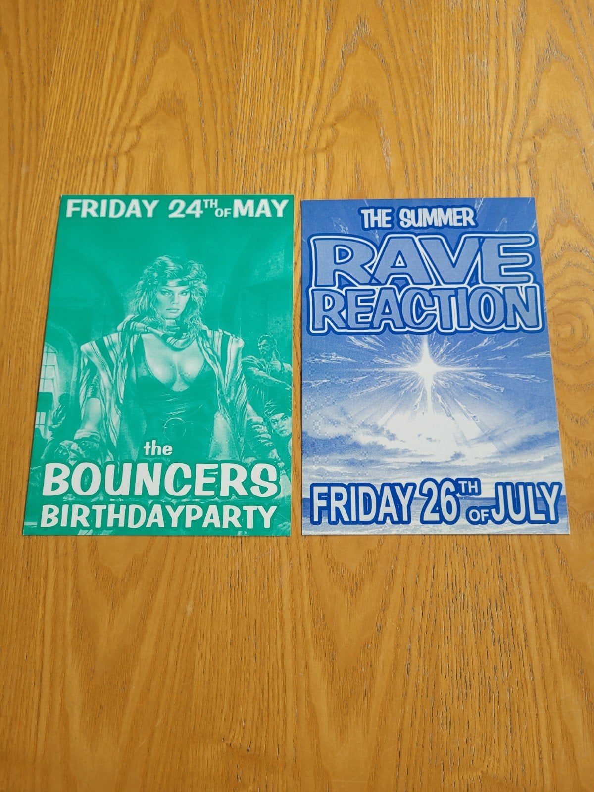 Rave reaction flyers ( hardcore gabber thunderdome ), Verzamelen, Overige Verzamelen, Ophalen of Verzenden