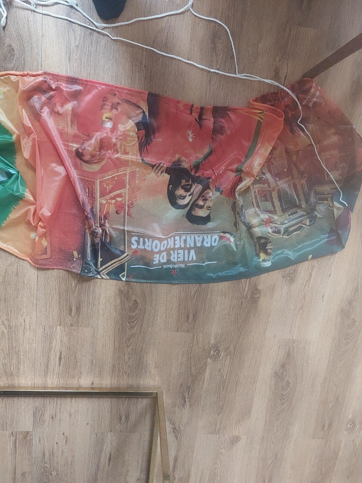 Grote Heineken Oranje koorts Vlag 50x300cm, Ophalen, Nieuw