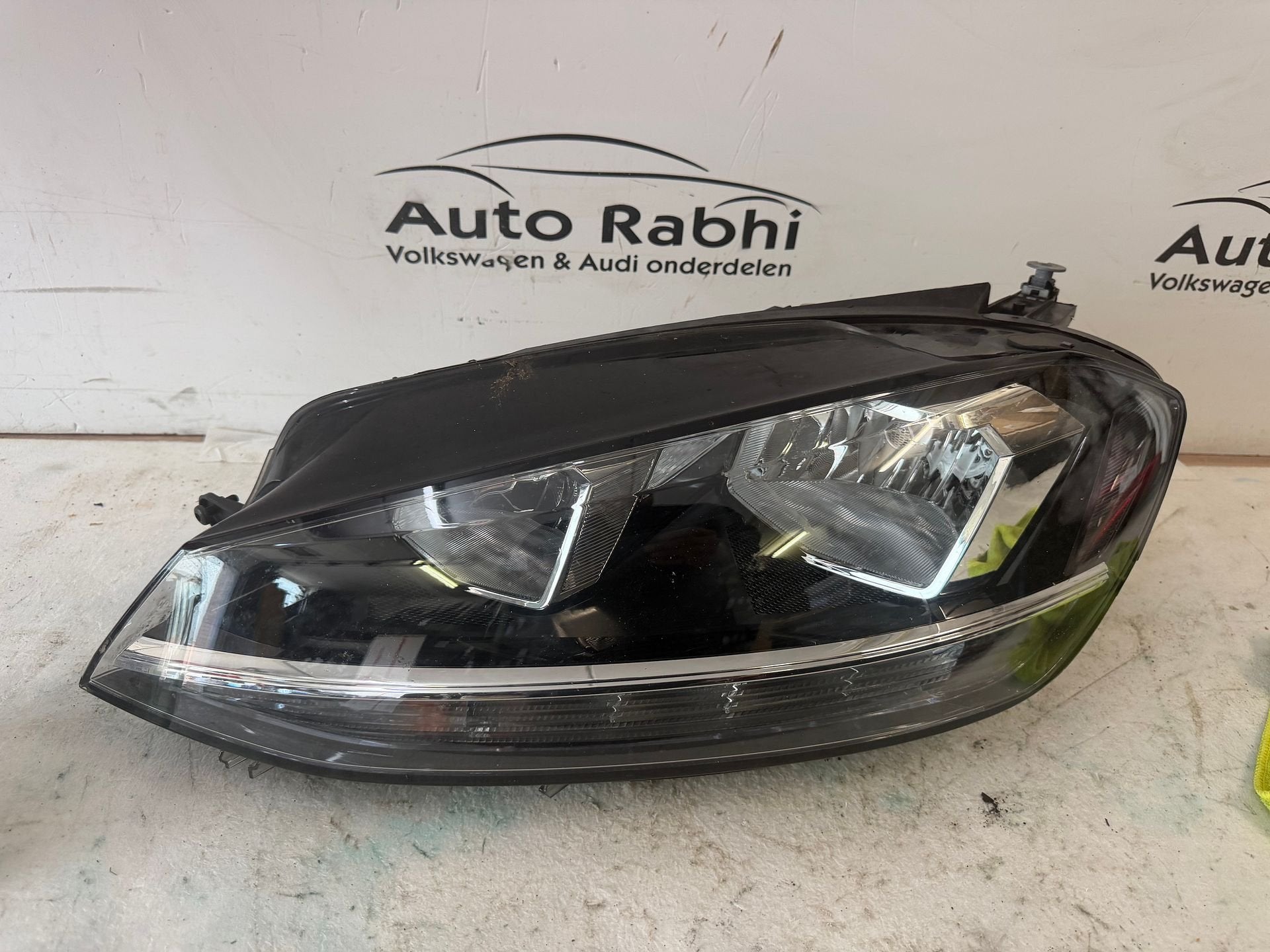 VW golf 7 facelift h7 koplamp links halogeen 5g1941005D, Gebruikt, -, -, Ophalen of Verzenden