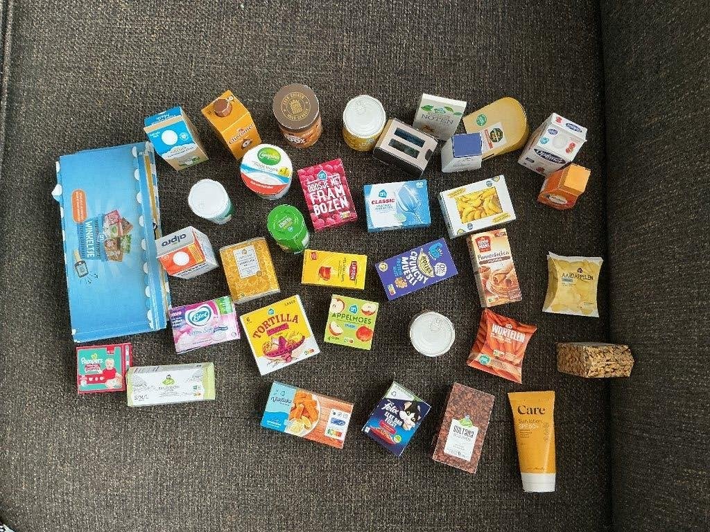 Mini’s AH (karton), Verzamelen, Albert Heijn, Ophalen