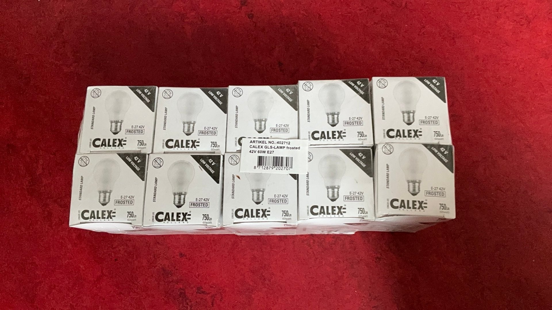 Gloeilamp Calex 60 watt E27 Fitting Frosted (= mat), Gloeilamp, 60 watt of meer, Dimbaar, Neutraal wit