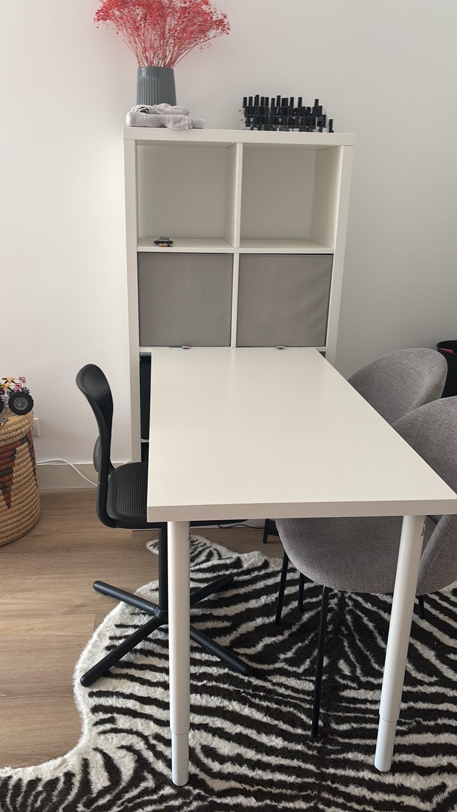 Ikea bureau kallax kasten, Ophalen, Zo goed als nieuw, 50 tot 100 cm, Minder dan 100 cm