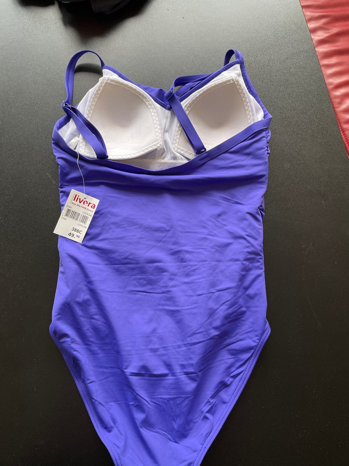 Nieuw Livora badpak - Maat 38B, Kleding | Dames, Ophalen of Verzenden, Nieuw, Paars, Badpak