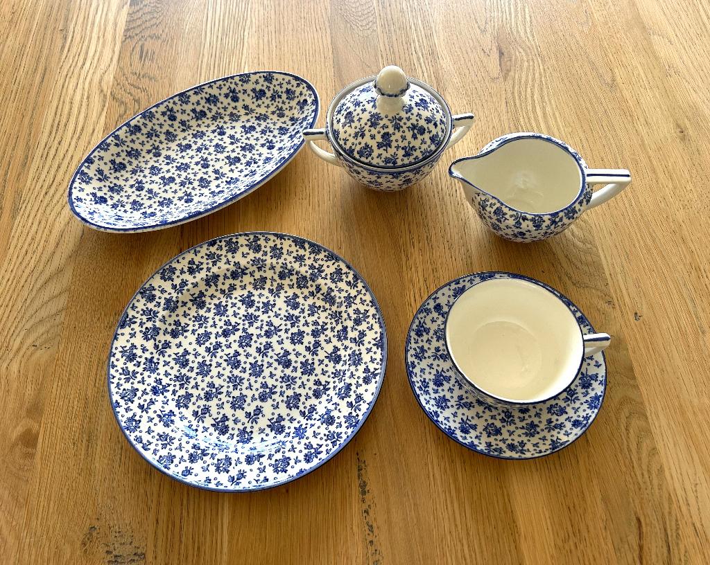Petrus Regout Maastricht Annam 6 pers koffie servies 22 stks, Ophalen of Verzenden