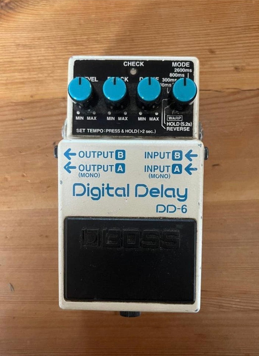 Boss DD-6 Digital Delay gitaarpedaal (geen doosje), Muziek en Instrumenten, Effecten, Ophalen of Verzenden, Gebruikt, Delay of Echo