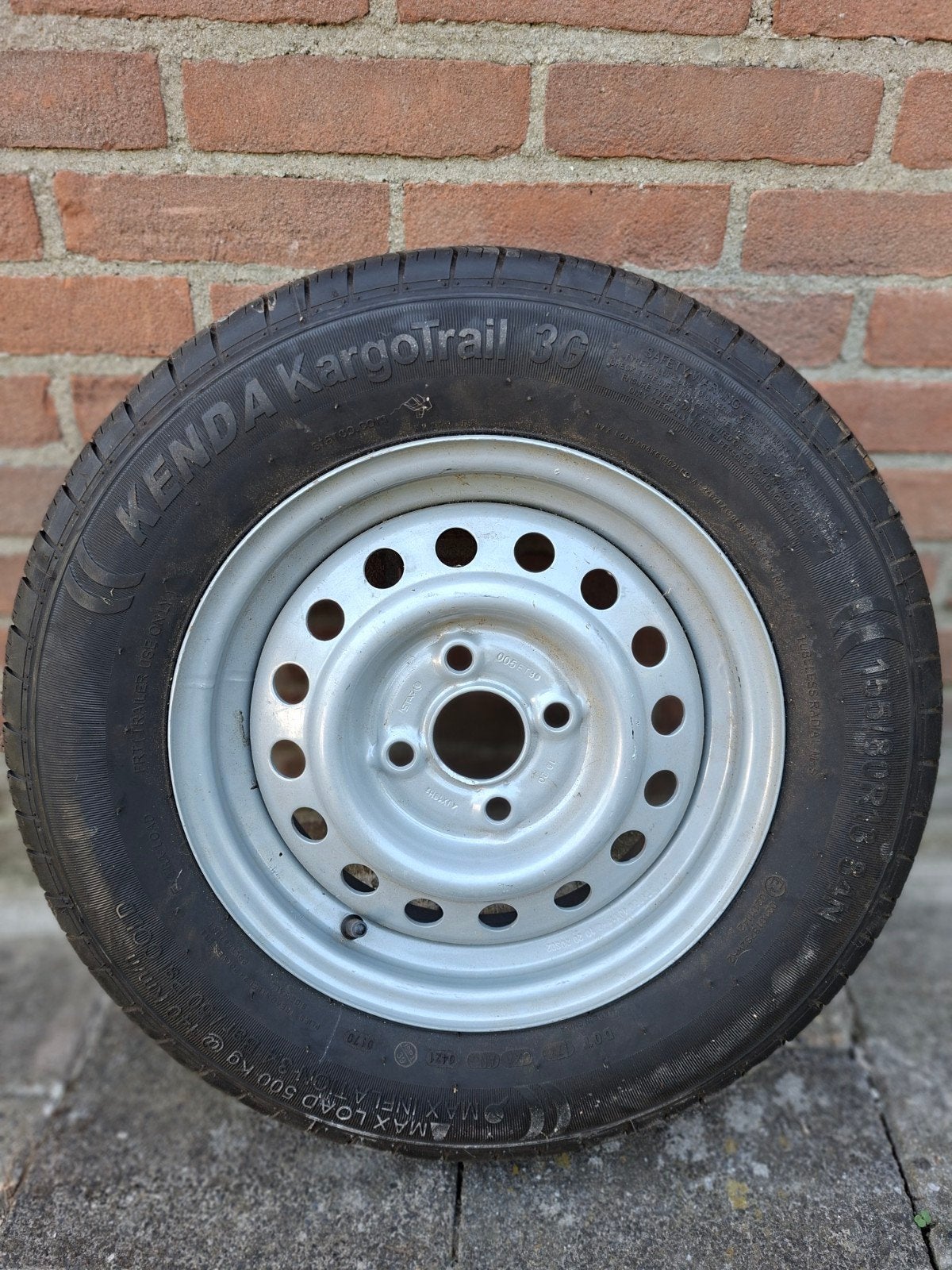 Aanhanger band op velg, Auto diversen, Aanhangwagen-onderdelen, Ophalen, Nieuw
