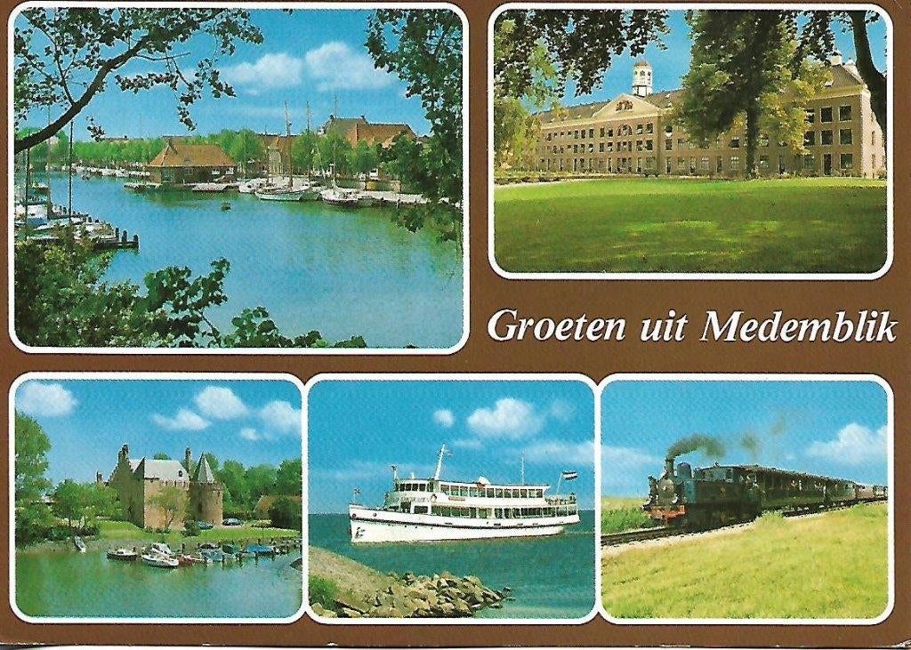 Medemblik- -5-luik., Verzenden, 1980 tot heden, Gelopen, Noord-Holland