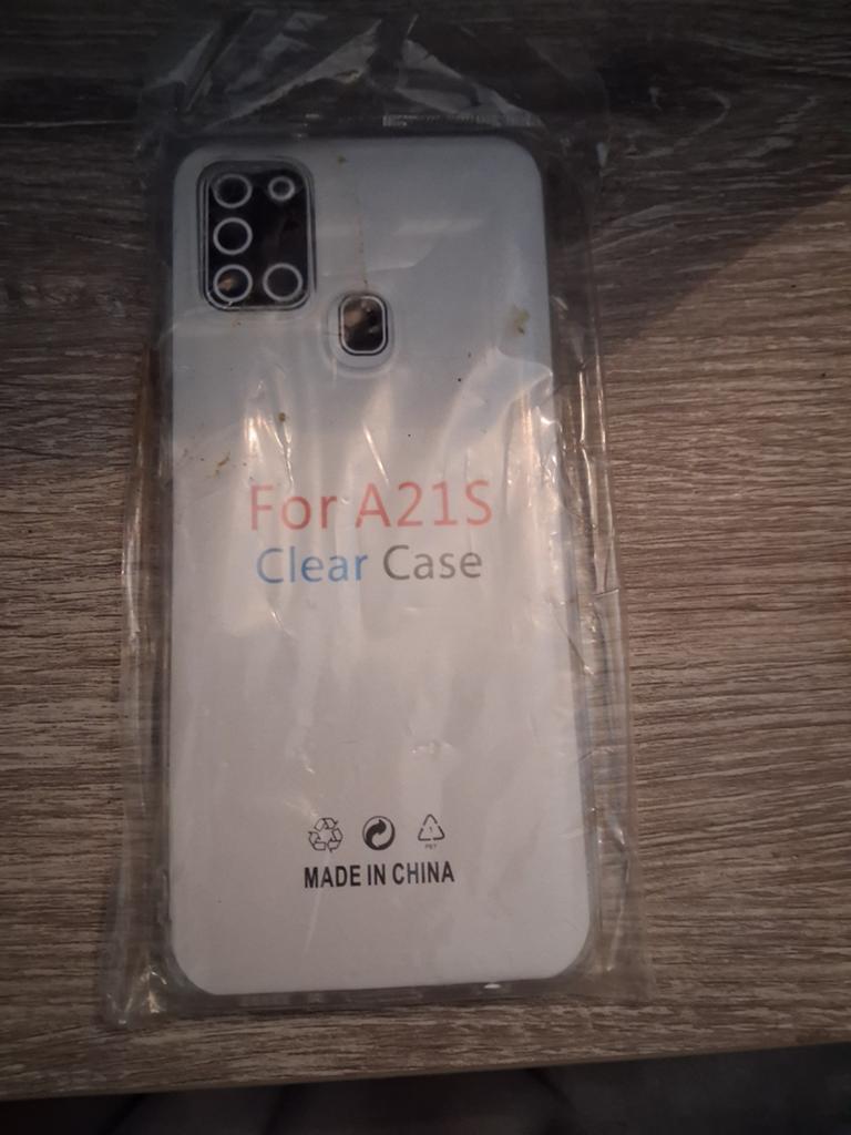Transparant Hoesje voor Samsung Galaxy A21S, Ophalen of Verzenden, Nieuw, Overige modellen, Hoesje of Tasje