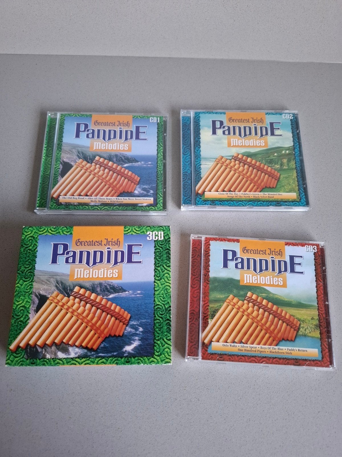 Greatest Irish Panpipe Melodies 3CD Boxset, Cd's en Dvd's, Cd's | Overige Cd's, Gebruikt, Boxset, Inclusief doosje, Ophalen of Verzenden