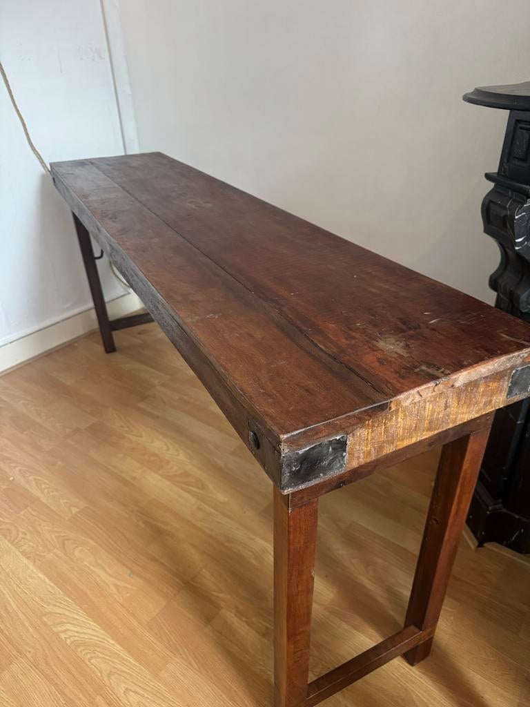 Nieuwe sidetable consoletafel van Raw Materials inklapbaar, Huis en Inrichting, Tafels | Sidetables, Zo goed als nieuw, 25 tot 50 cm