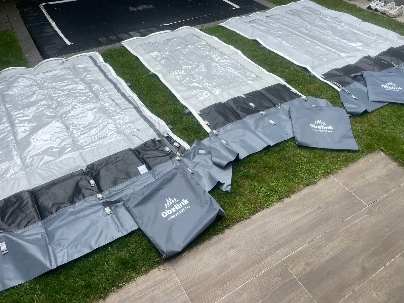 King front Obelink 3 stuks voor Thule luifel, Caravans en Kamperen, Ophalen, Zo goed als nieuw