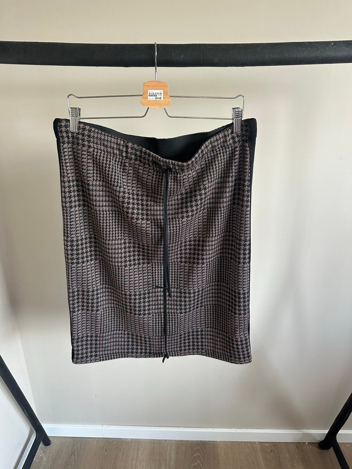 Norah rok maat XL - Pied-de-poule patroon, Kleding | Dames, Bruin, Maat 46/48 (XL) of groter, Ophalen of Verzenden, Zo goed als nieuw