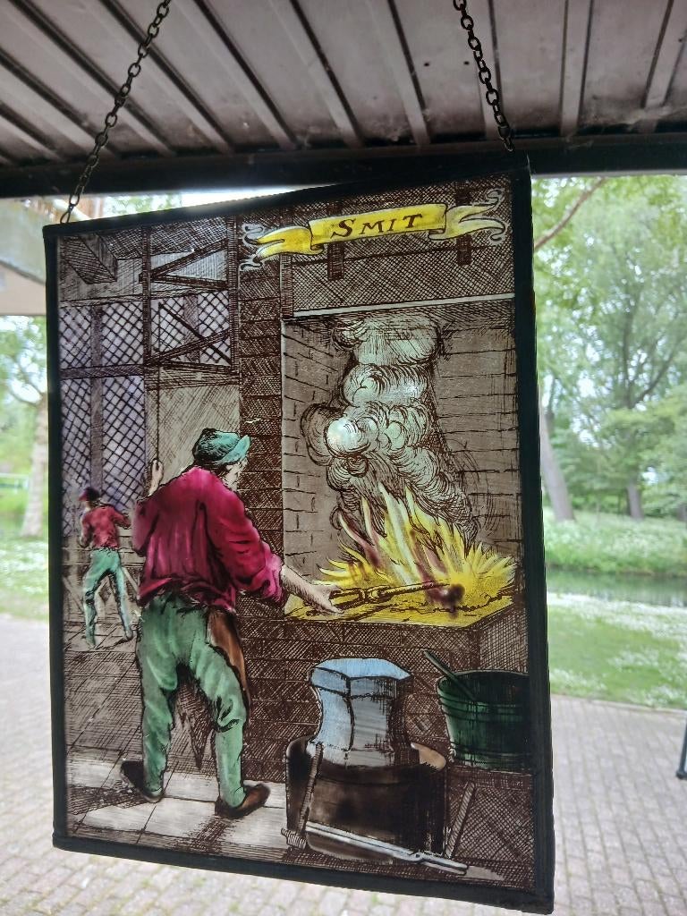 glas in lood raamhangers, Ophalen of Verzenden