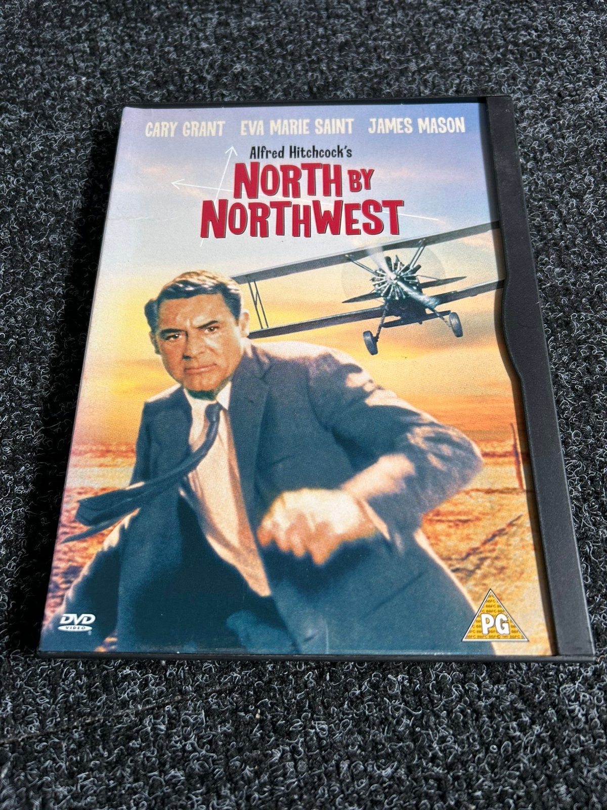 North by northwest op dvd, Cd's en Dvd's, Dvd's | Klassiekers, Vanaf 16 jaar, Ophalen of Verzenden, Gebruikt, Actie en Avontuur