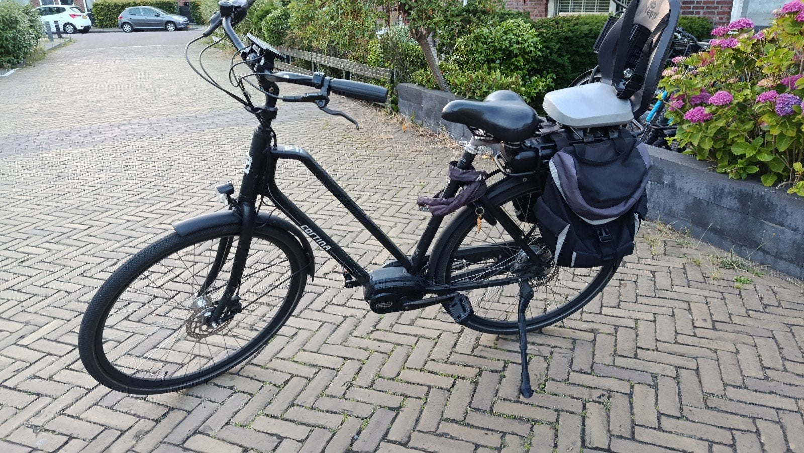Cortina Foss met bafang middenmotor, Fietsen en Brommers, Elektrische fietsen, Ophalen, Zo goed als nieuw, Cortina