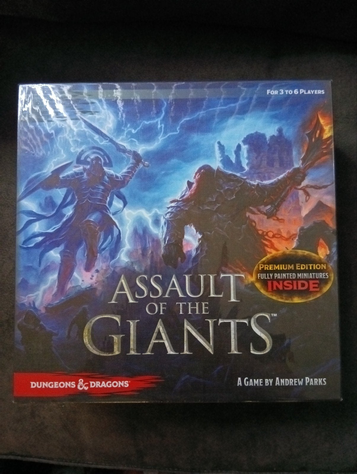 Assault of the Giants - Premium Editie (Nieuw in Seal), Vijf spelers of meer, Ophalen of Verzenden, Nieuw, WizKids (onder licentie van Dungeons & Dragons)
