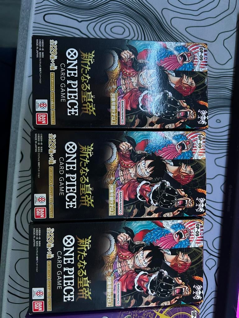 Lege japanse one piece dozen, Ophalen, Zo goed als nieuw