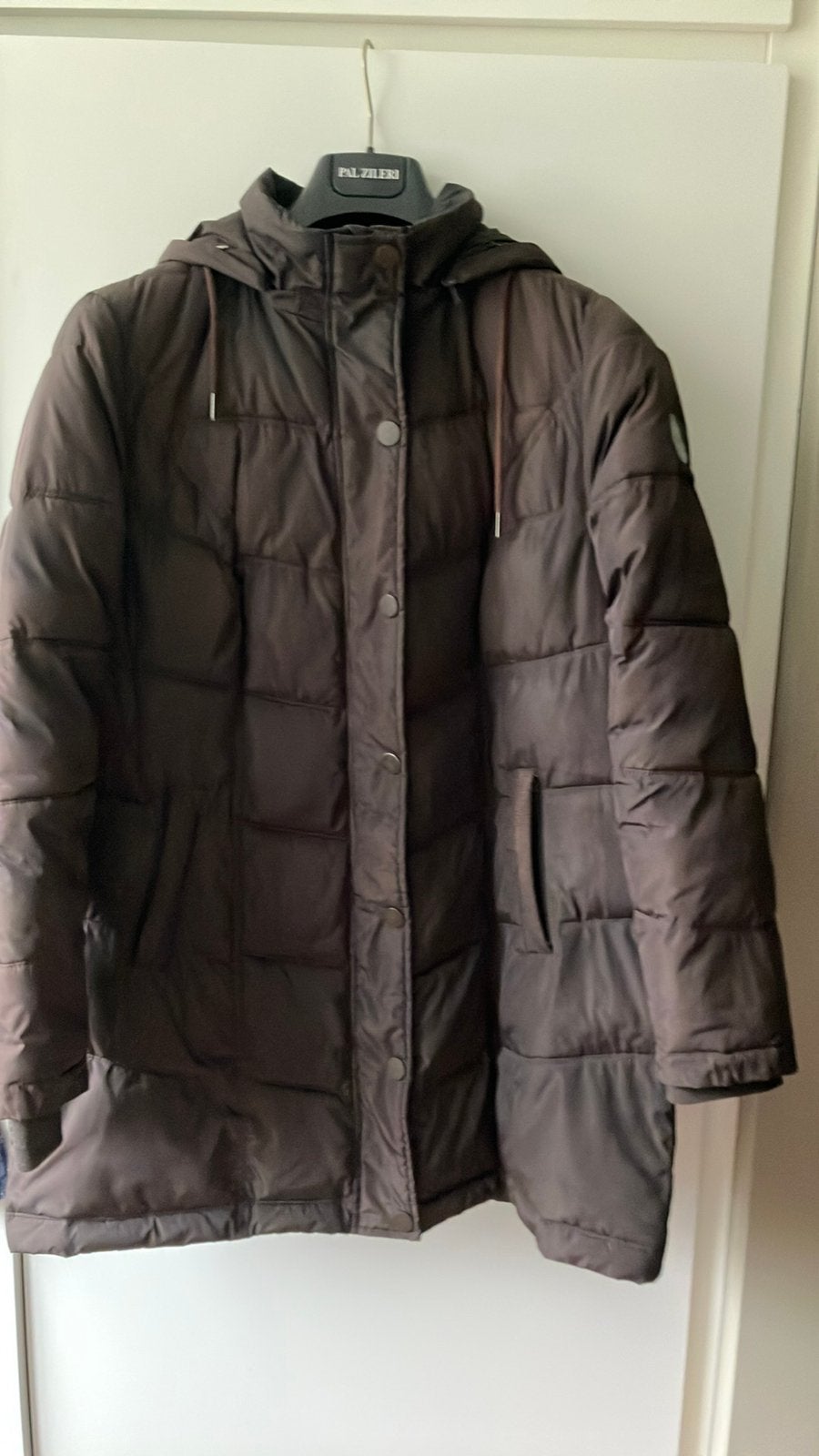 Ulla Popken.  Bruine winter donsjas. Maat XL, Ophalen of Verzenden, Zo goed als nieuw, Maat 46/48 (XL) of groter, Bruin