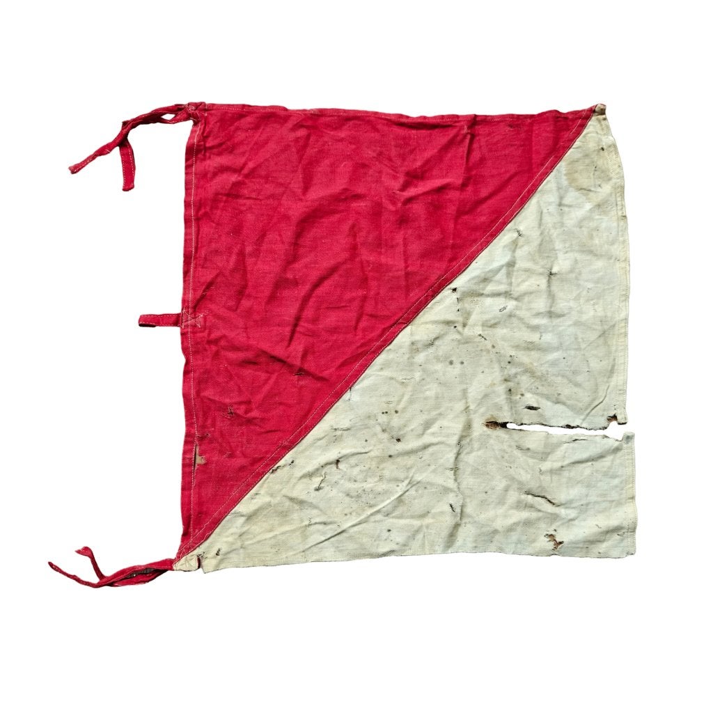 WWII US Signal Corps Flag, Ophalen of Verzenden, Amerika, Embleem of Badge