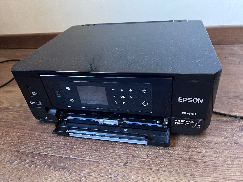 Epson Printer XP-640 met wifi en ink cartridges, Scannen, Printer, Zo goed als nieuw, Epson