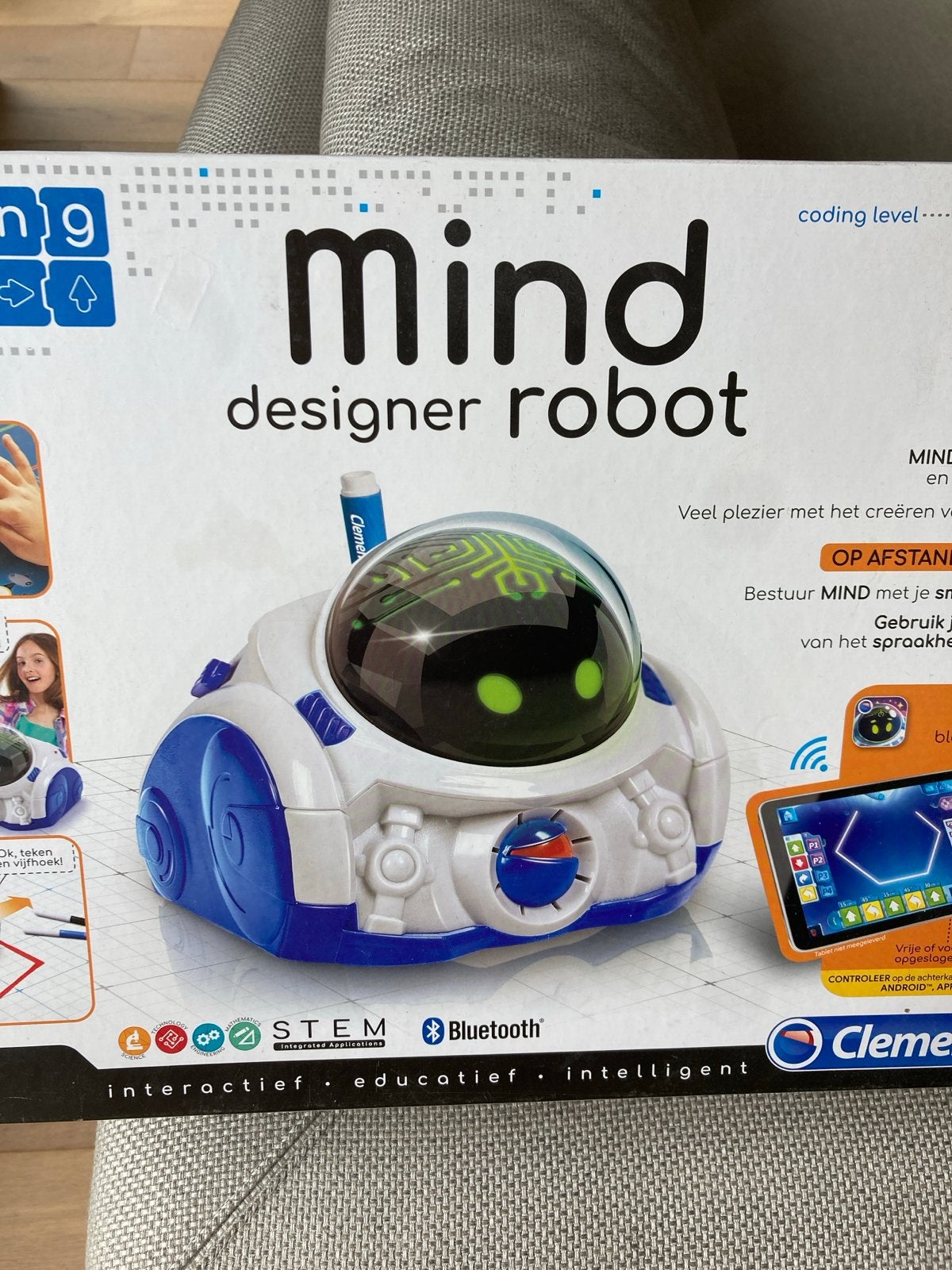 Clementoni Mind Designer Robot - Interactief & Educatief, Ophalen of Verzenden, Zo goed als nieuw, Overige typen, Met geluid