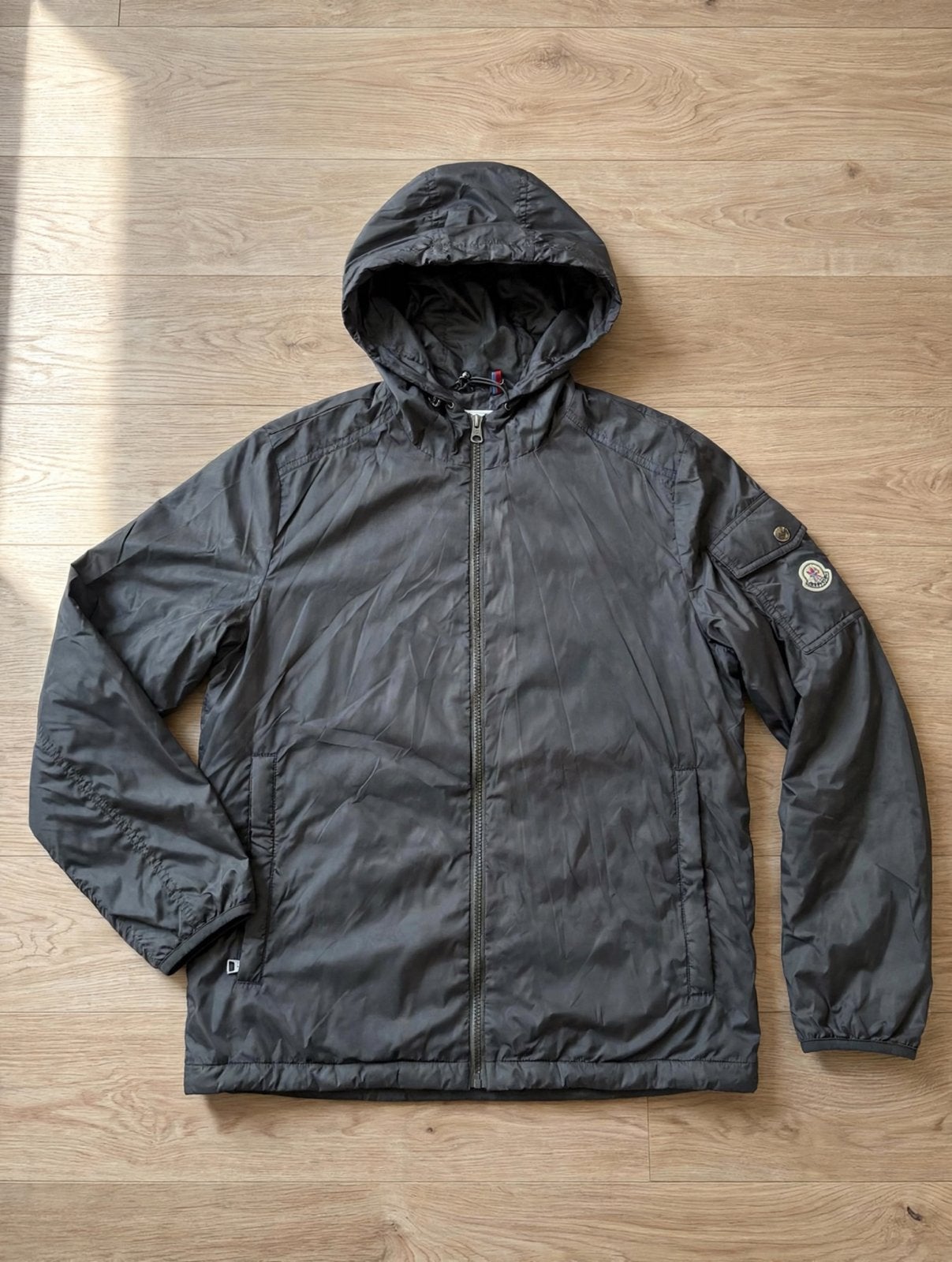 Moncler windbreaker, Kleding | Heren, Ophalen of Verzenden, Zo goed als nieuw, Zwart