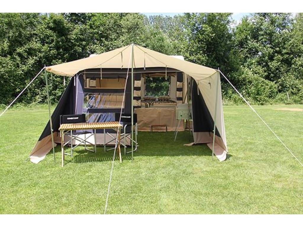Combi-Camp flexi comfort XL 2019, stallingsplek ter overname, Ophalen