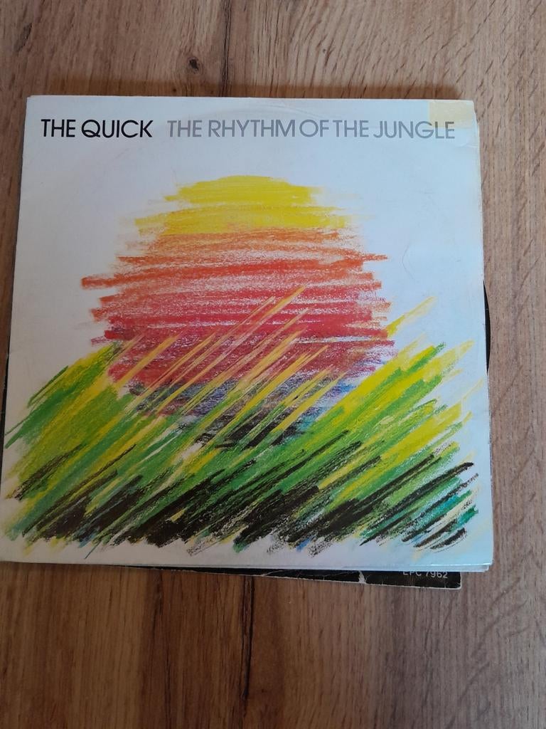The quick 7inch the rhythm of the jungle, Ophalen of Verzenden, Zo goed als nieuw, Pop