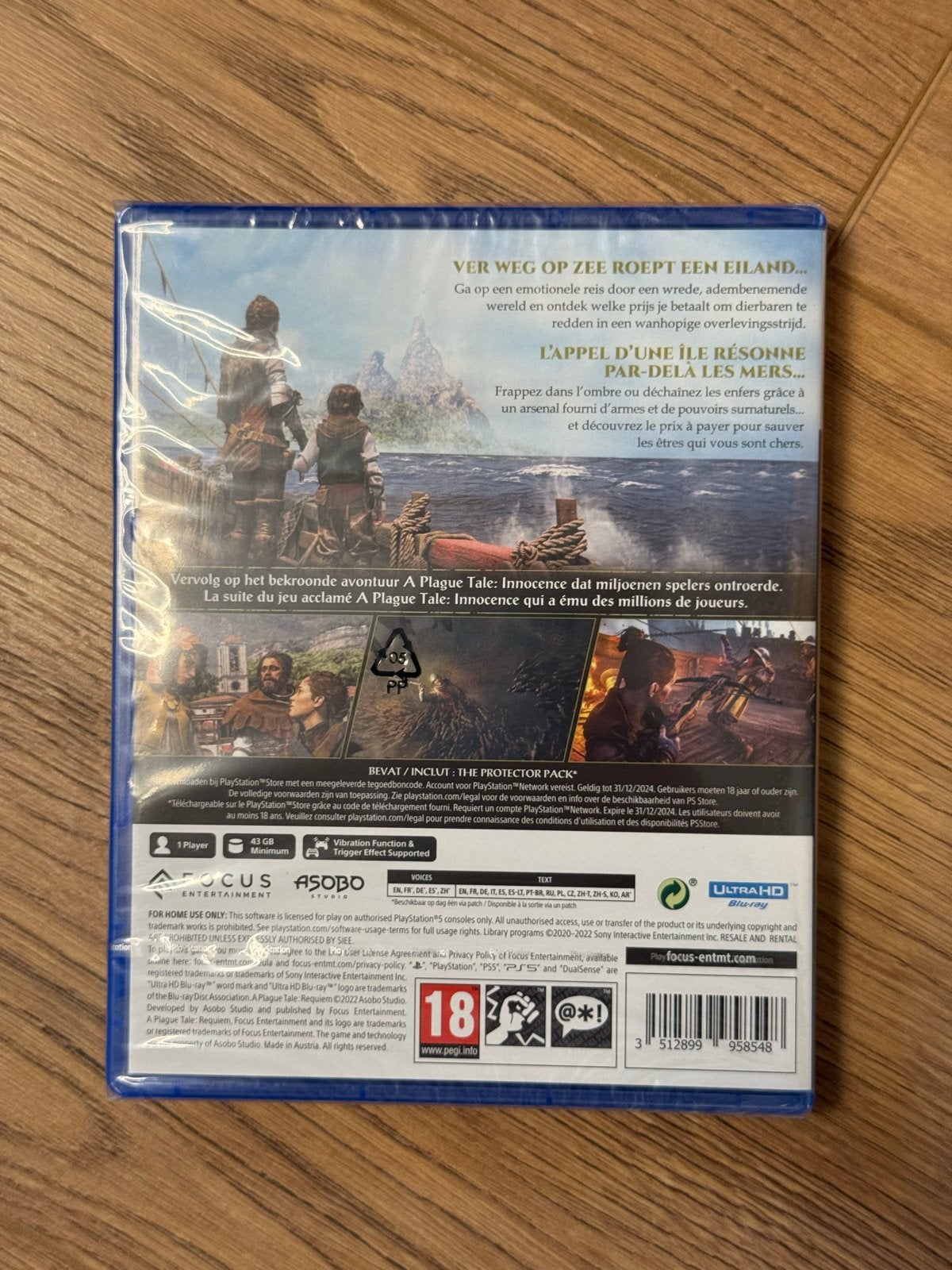 A Plague Tale: Requiem PS5 - Nieuw in seal, Avontuur en Actie, Vanaf 18 jaar, 1 speler, Nieuw