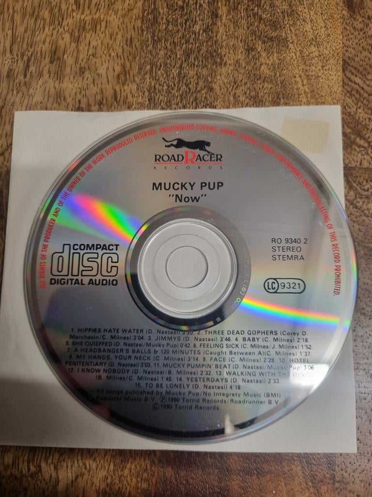 Cd Mucky Pup ‎– Now

Alleen cd nr536, Ophalen of Verzenden, Zo goed als nieuw, Poprock