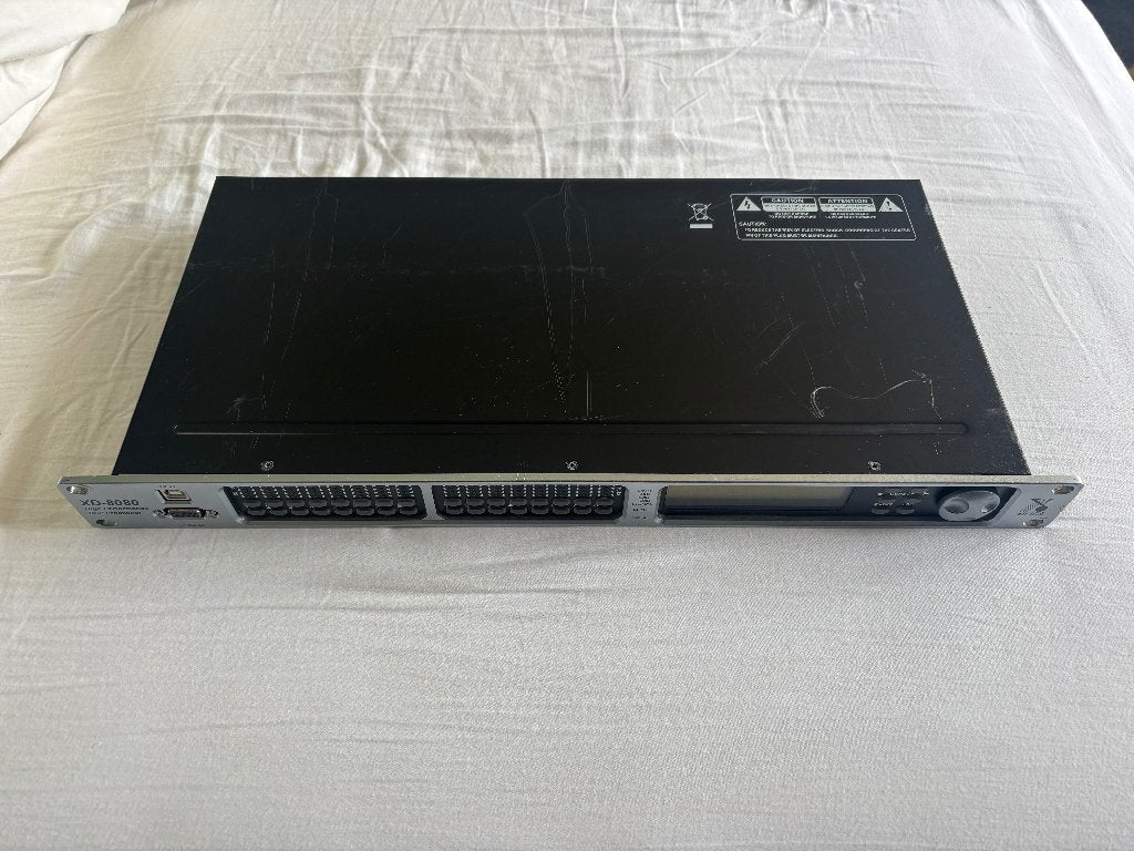 Xilica XD8080 Speaker Processor (DSP), Ophalen, Gebruikt