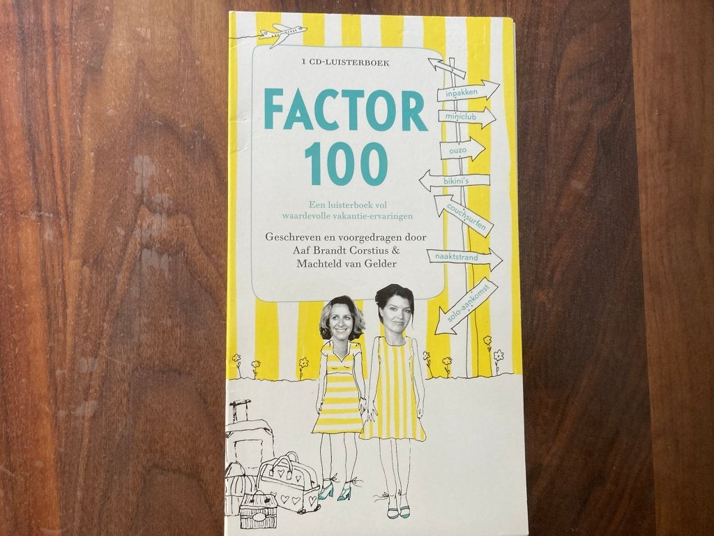 Factor 100 cd luisterboek aaf brandt corstius machteld van, Ophalen of Verzenden, Aaf Brandt Corstius, Cd, Volwassene